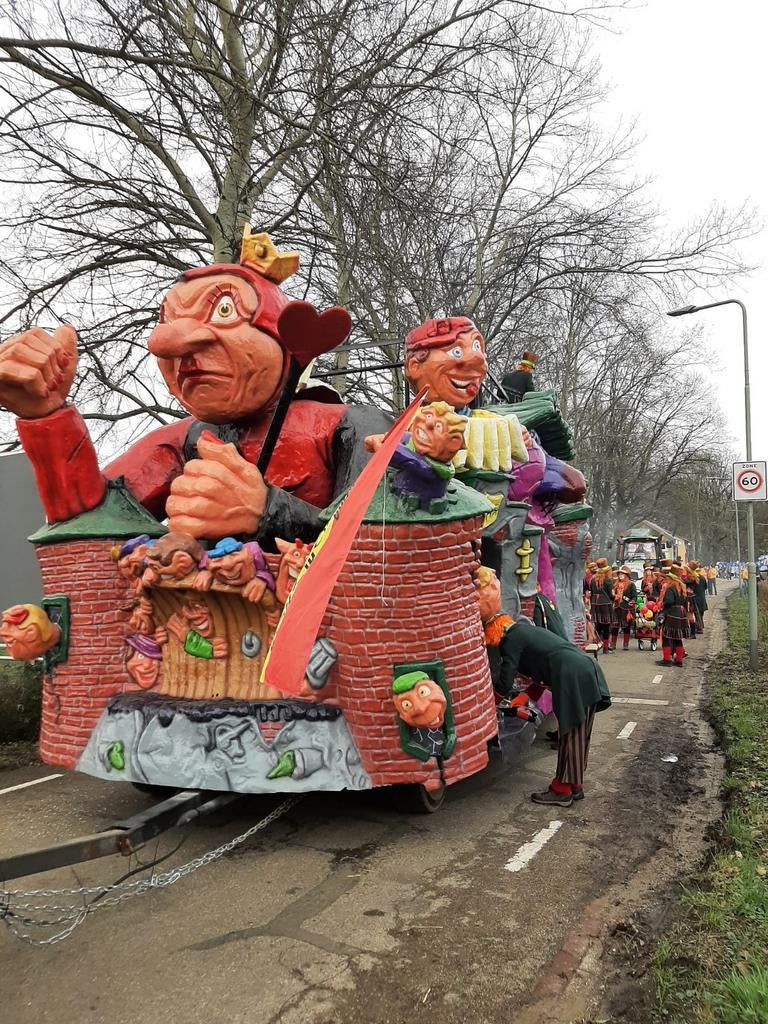 Polyester Carnavalswagen tekoop, Enlèvement