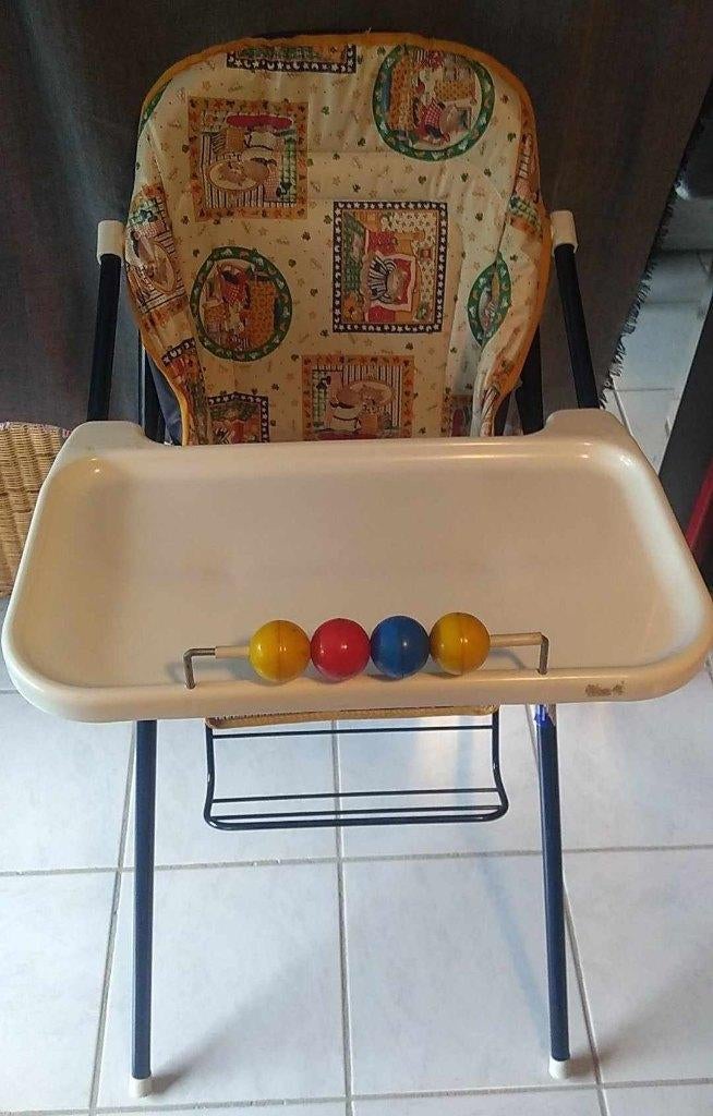 kinder eetstoel, Enlèvement