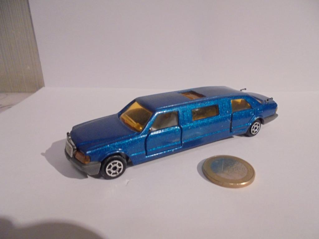 MERCEDES LIMOUSINE MAJORETTE, Hobby en Vrije tijd, Ophalen of Verzenden, Gebruikt, Auto, Majorette