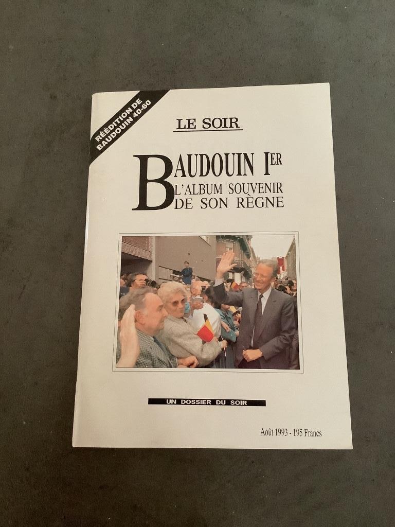 Baudouin Ier l’album souvenir de son règne Le Soir, Enlèvement ou Envoi, 20e siècle ou après, Utilisé