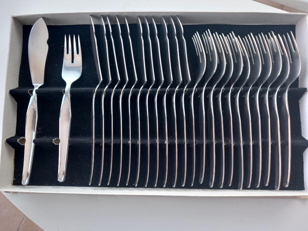 Visbestek 12 delig, Enlèvement, Neuf, Inox ou Chrome