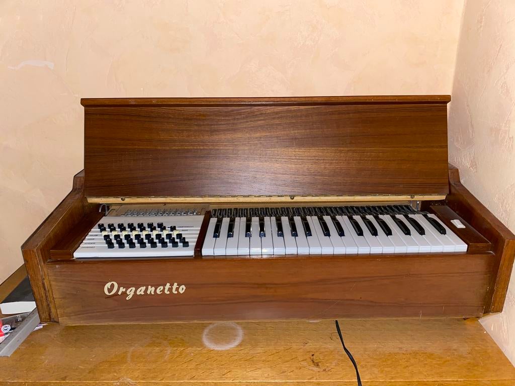 Organette, Muziek en Instrumenten, Orgels, Gebruikt, Overige typen, 1 klavier, Ophalen