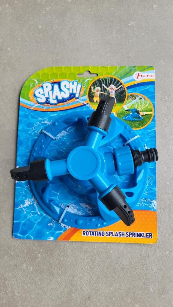 Nieuwe ronddraaiende watersproeier / sprinkler "splash", Tuin en Terras, Ophalen of Verzenden, Nieuw