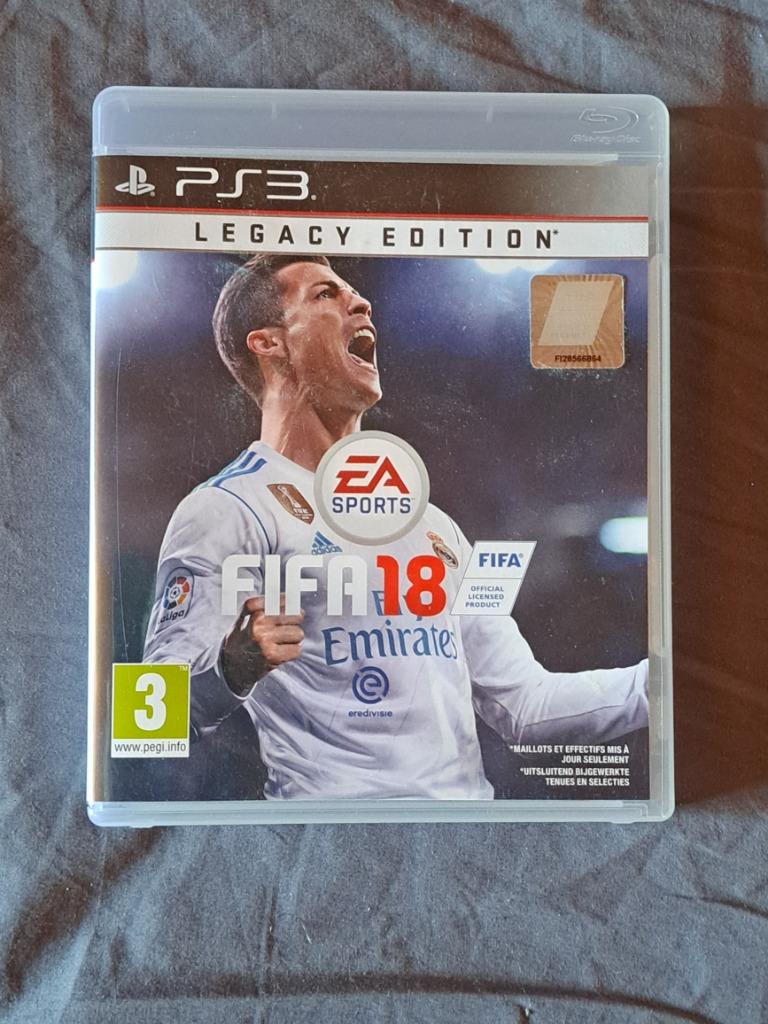 Fifa 18 legacy edition, Consoles de jeu & Jeux vidéo, Jeux | Sony PlayStation 3, Enlèvement ou Envoi