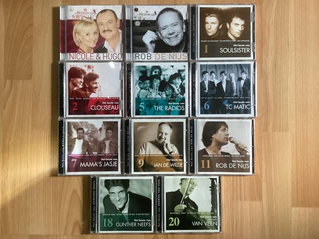 Cd’s Het beste van - collectie, Ophalen of Verzenden