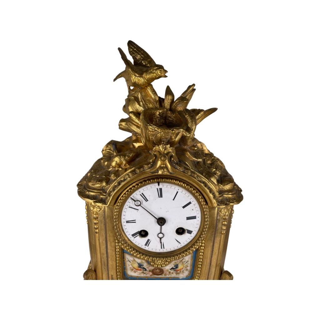 Sevres porseleinen klok en borden, Ophalen of Verzenden