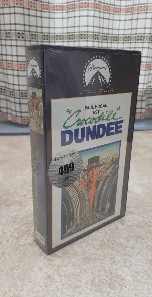 vhs Crocodile Dundee 1, Enlèvement ou Envoi, Neuf, dans son emballage