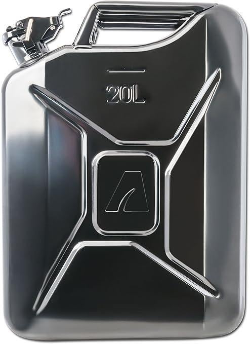 metalen jerrycan 20L | Zwart | GRATIS LEVERING, -, Verzenden, -, Nieuw