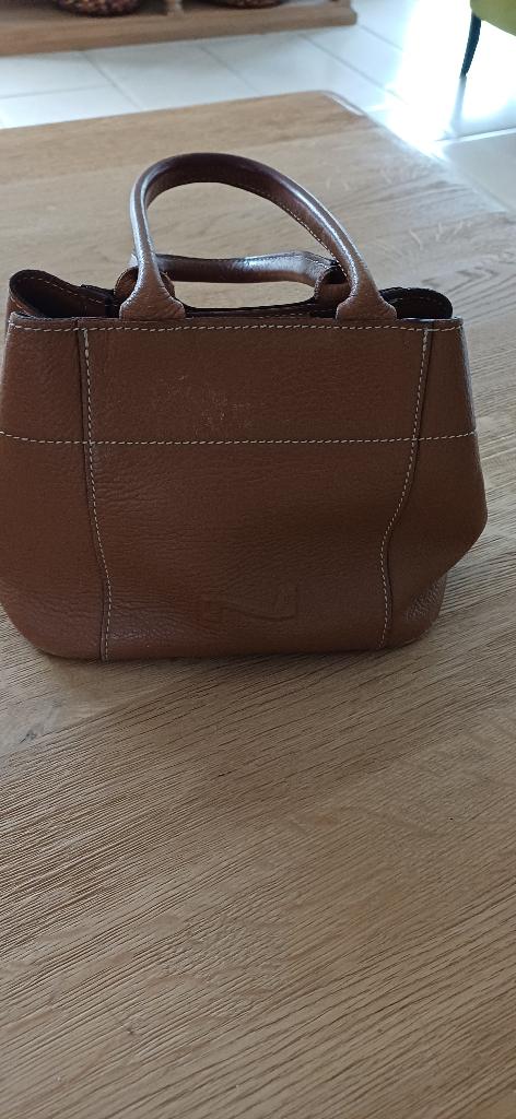 Handtas NATHAN, Ophalen, Zo goed als nieuw, Bruin, Handtas