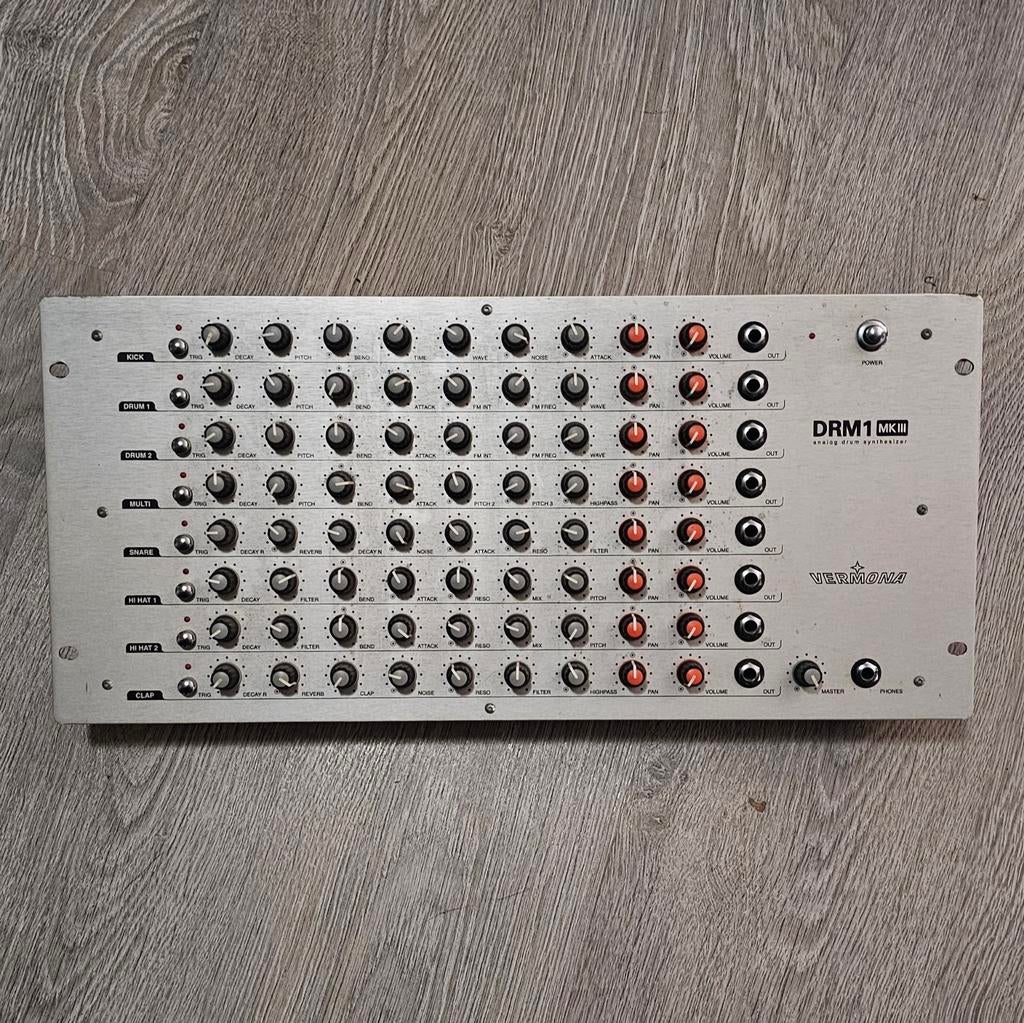 Vermona DRM1 MKIII Analog drum, Muziek en Instrumenten