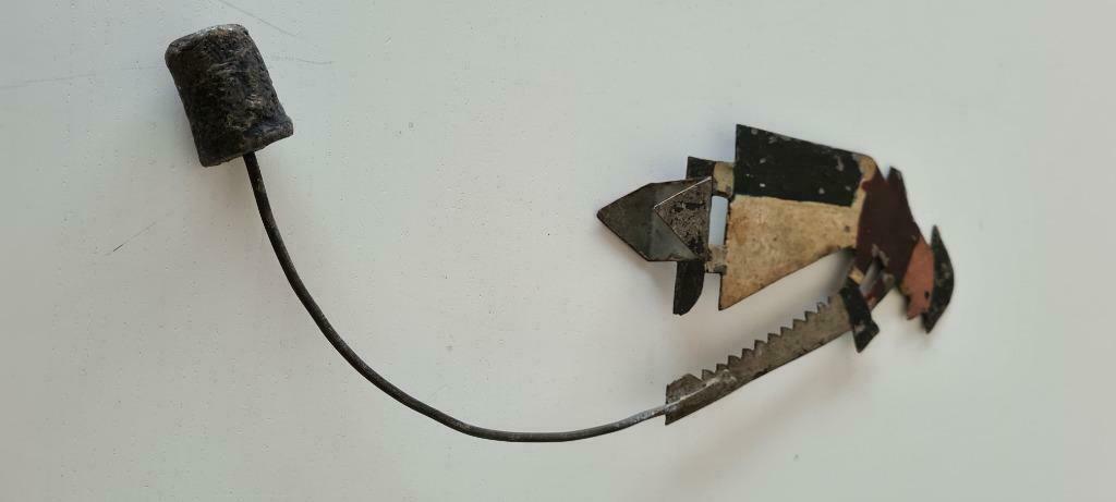 Antiek zaagmannetje, Antiek en Kunst, Ophalen of Verzenden