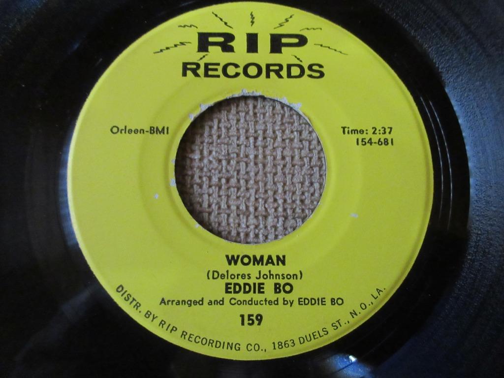 Eddie Bo‎ — Woman / Temptation Mint-, Gebruikt, 7 inch, Single, Ophalen of Verzenden