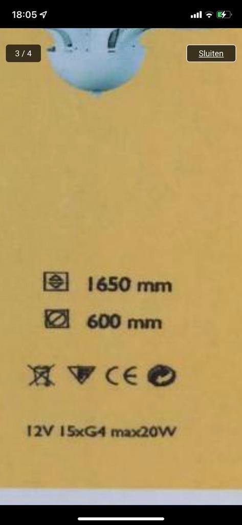 2 Lusters ( Nieuw ), Huis en Inrichting, Lampen | Hanglampen, Ophalen of Verzenden, Nieuw
