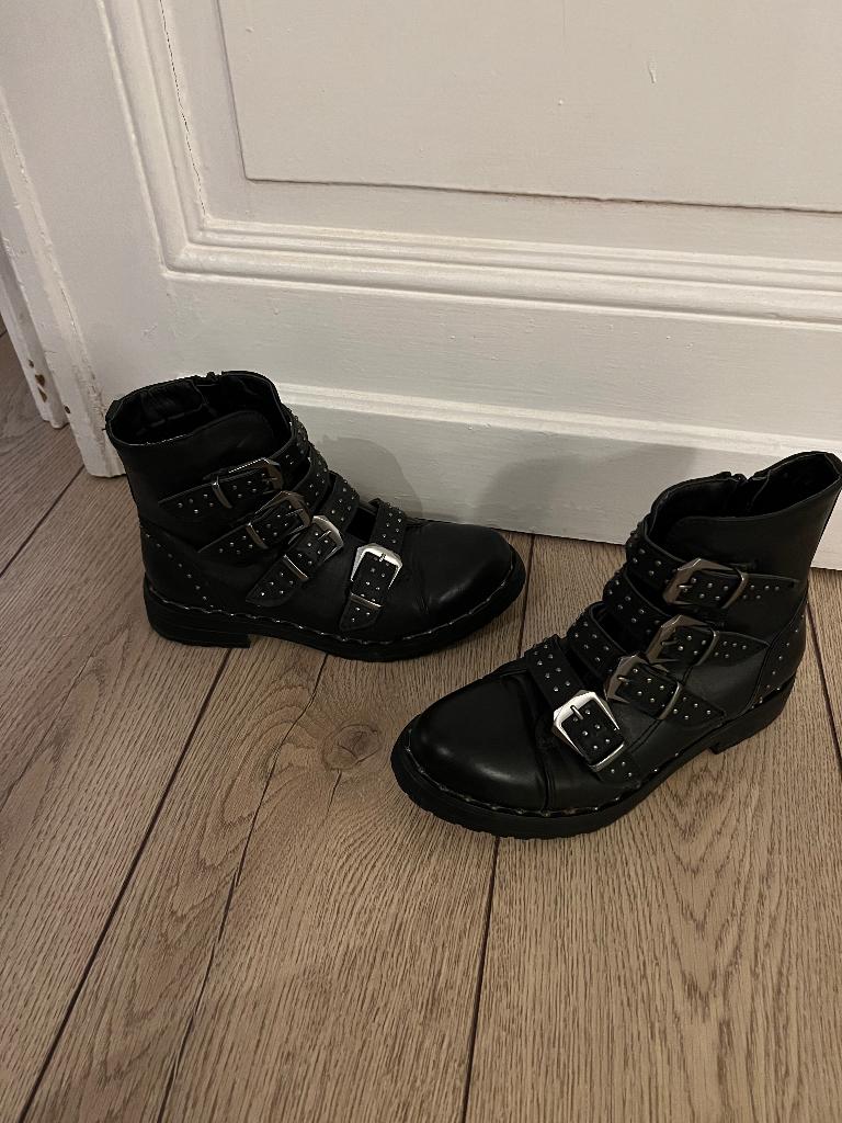 Bottines, Ophalen, Zo goed als nieuw, Lage of Enkellaarzen