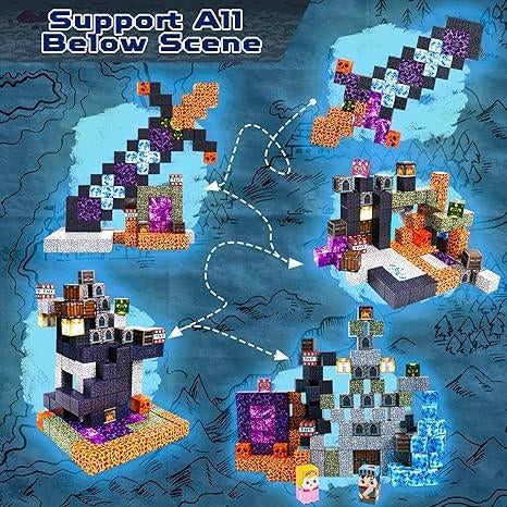 Minecraft | Blocs magnétiques | 150 pièces | FREE LEV, Neuf, Autres marques, -, Envoi