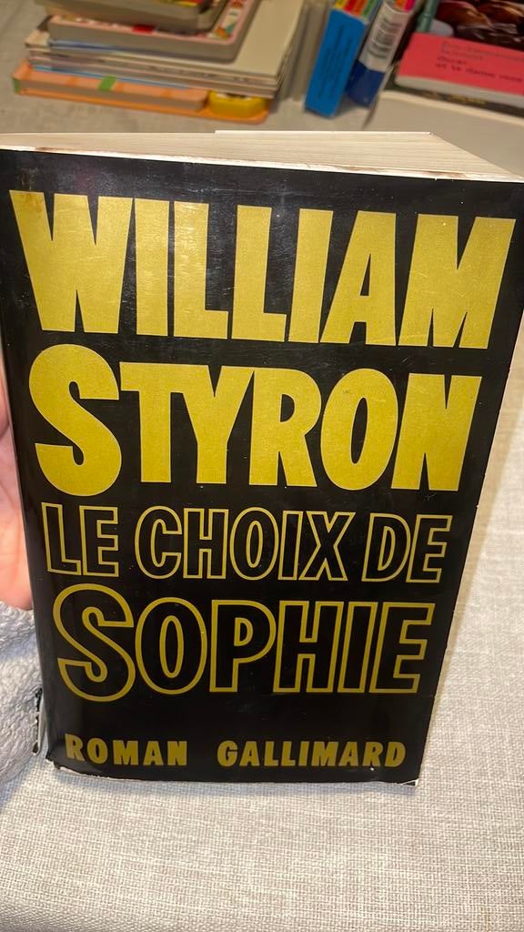 Le choix de Sophie — William Styron, Envoi, Utilisé, Europe autre