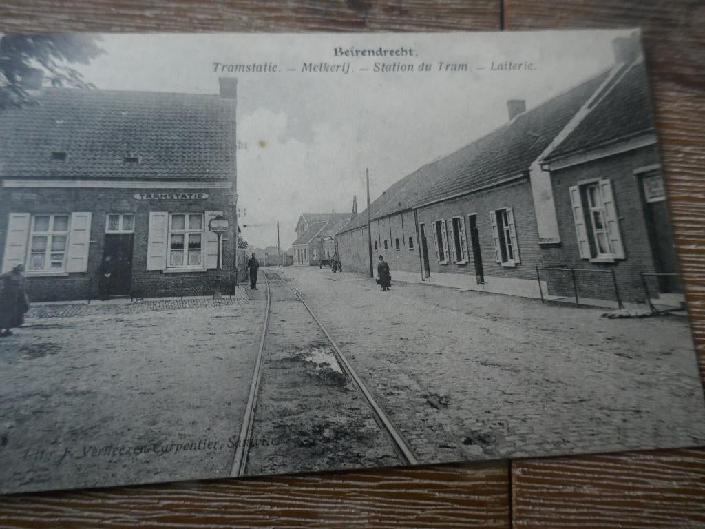 berendrecht beirendrecht tramstatie-melkerij, Verzenden, Ongelopen, Antwerpen