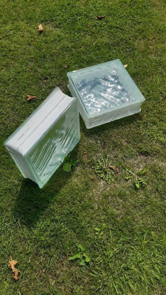 Glasdallen te koop, Ophalen, Gebruikt, Minder dan 80 cm, Minder dan 80 cm