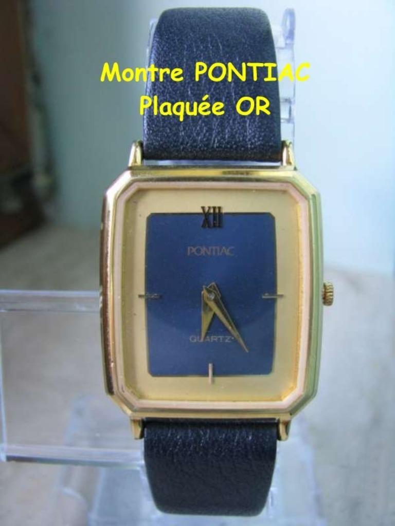Pontiac Verguld horloge + andere horloges, Ophalen of Verzenden, Goud, Goud