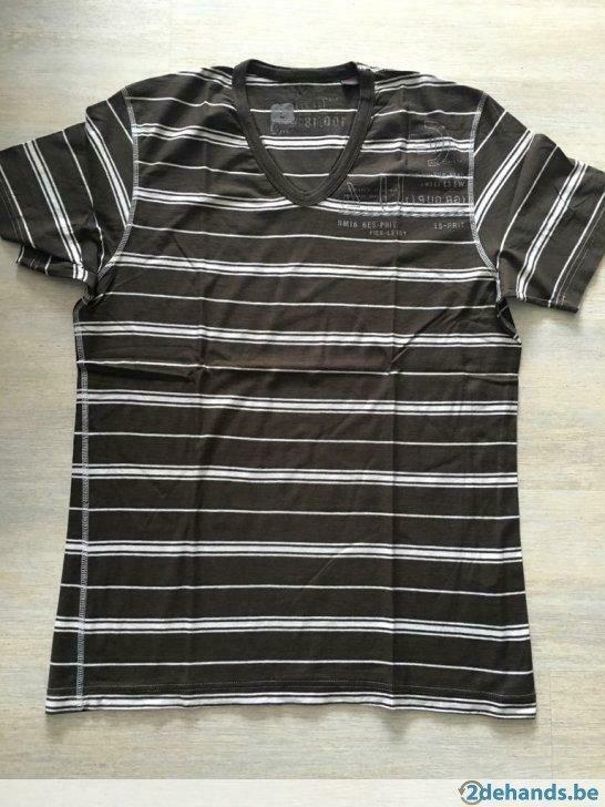 Esprit t-shirt bruin met print maat L, Vêtements | Hommes, T-shirts, Enlèvement ou Envoi, Taille 52/54 (L), Brun, Esprit