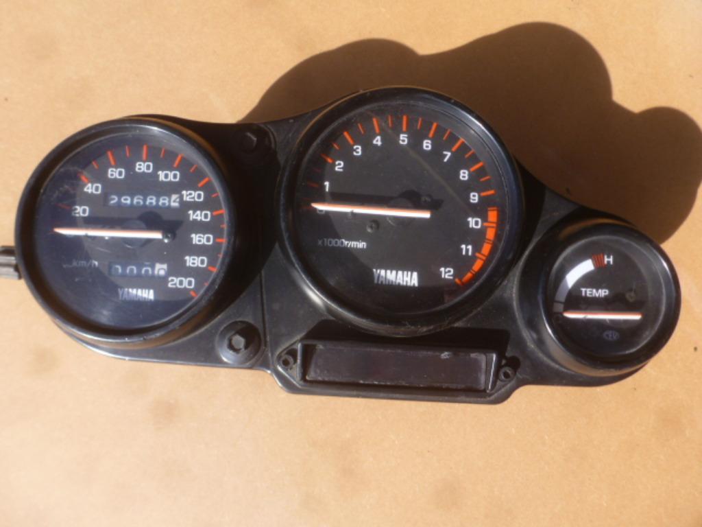 YAMAHA 125 DTR: instrumenten, snelheidsmeter + cpt-rpm +wate, Motoren, Verzenden, Gebruikt