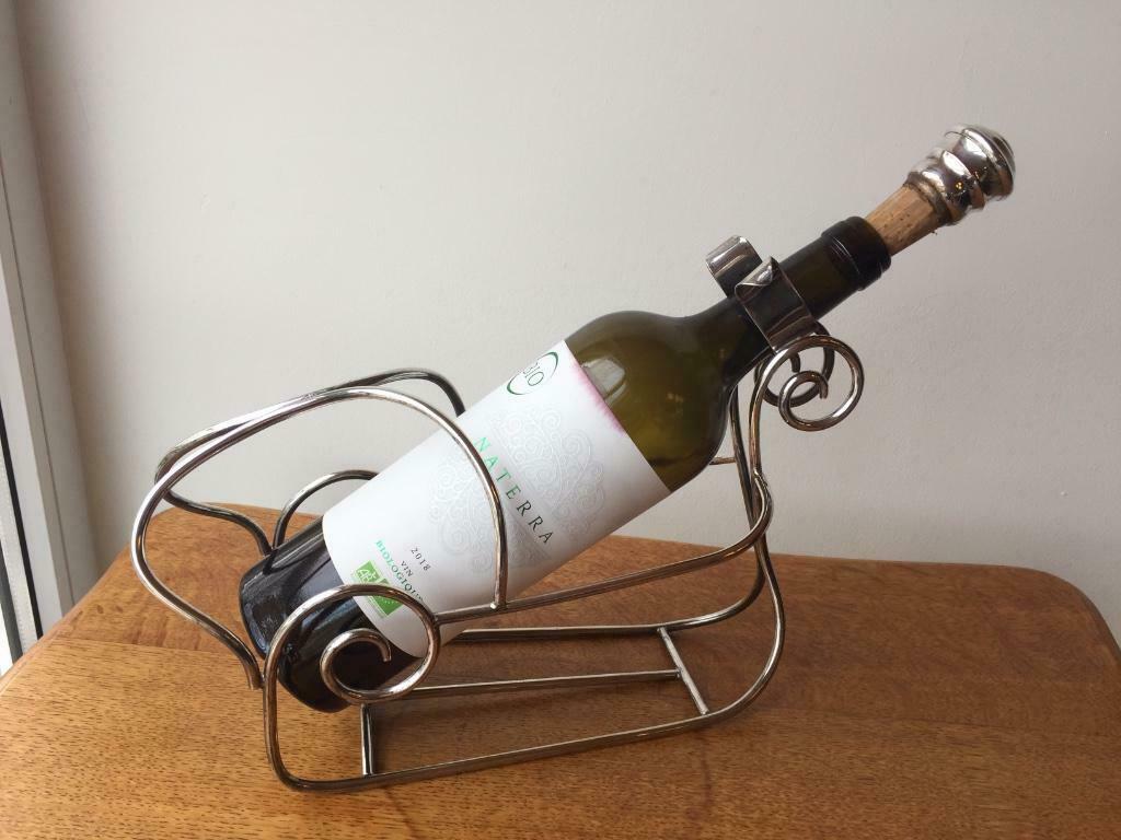 Verseur à vin ancien + 1 bouchon à vin, argenté, voir descr, Enlèvement ou Envoi, Argent