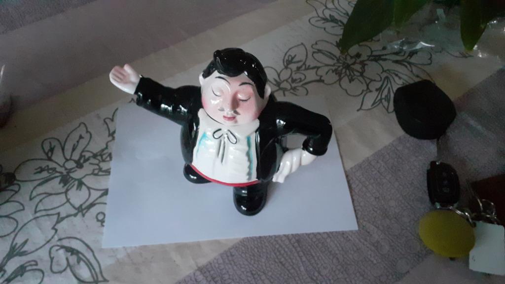 Vintage collectible theepot ober Roy Simpson 1980, Ophalen of Verzenden