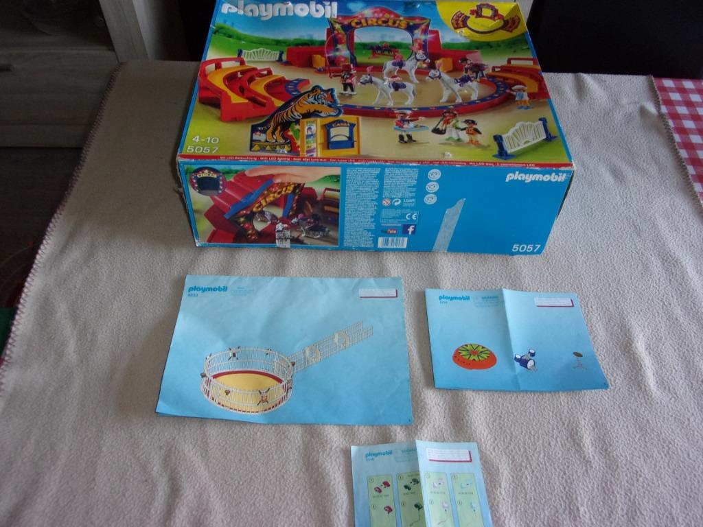Groot lot playmobil: circus, Kinderen en Baby's, Speelgoed | Playmobil, Ophalen of Verzenden, Zo goed als nieuw, Complete set