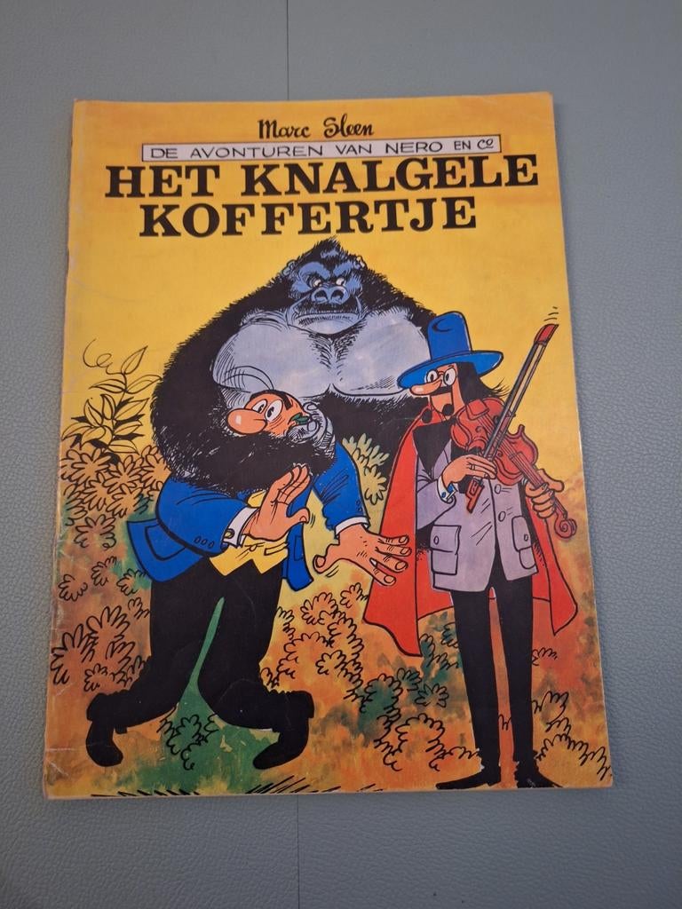 Strip Nero: Het Knalgele Koffertje, Boeken, Marc Sleen, Eén stripboek, Ophalen of Verzenden, Zo goed als nieuw