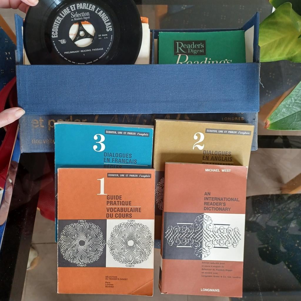 Coffret: apprendre l'anglais avec 33tours, Enlèvement ou Envoi, Comme neuf