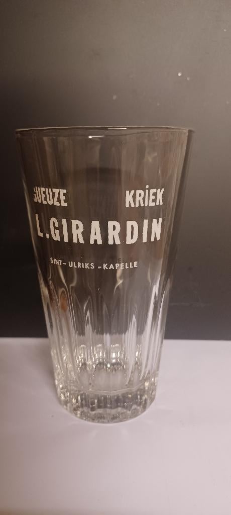 Verre Gueuze Girardin, Verzamelen, Ophalen of Verzenden, Gebruikt, Glas of Glazen, Overige merken