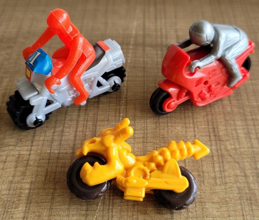 3 miniatuur brommers, Enlèvement ou Envoi, Comme neuf