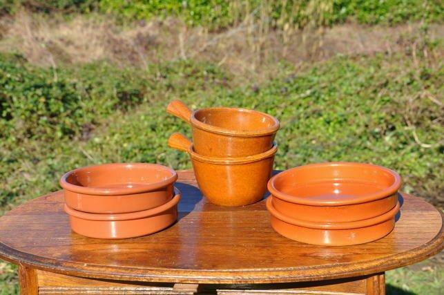 lot de ravier en terre cuite émaillée, Maison & Meubles, Cuisine | Vaisselle, Utilisé, Balance ou Balances, Enlèvement ou Envoi