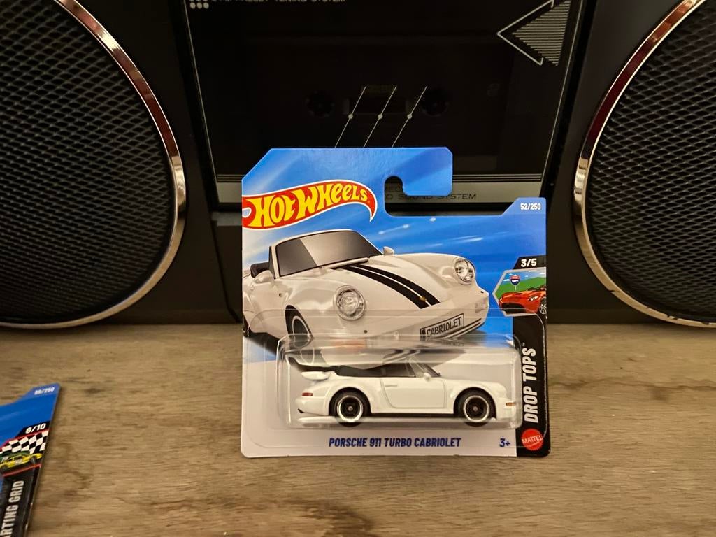 Hotwheels Porsche 911 Turbo, Ophalen, Zo goed als nieuw