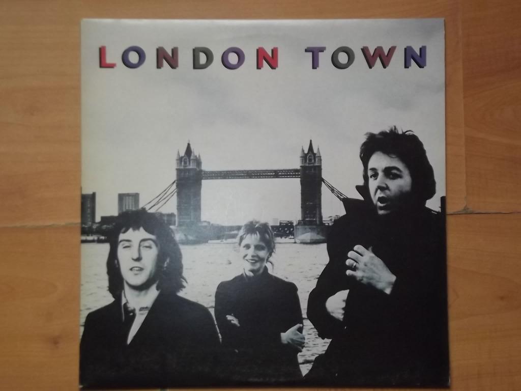 33T - WINGS "London Town" 1978, Cd's en Dvd's, Vinyl | Rock, Ophalen of Verzenden, Gebruikt