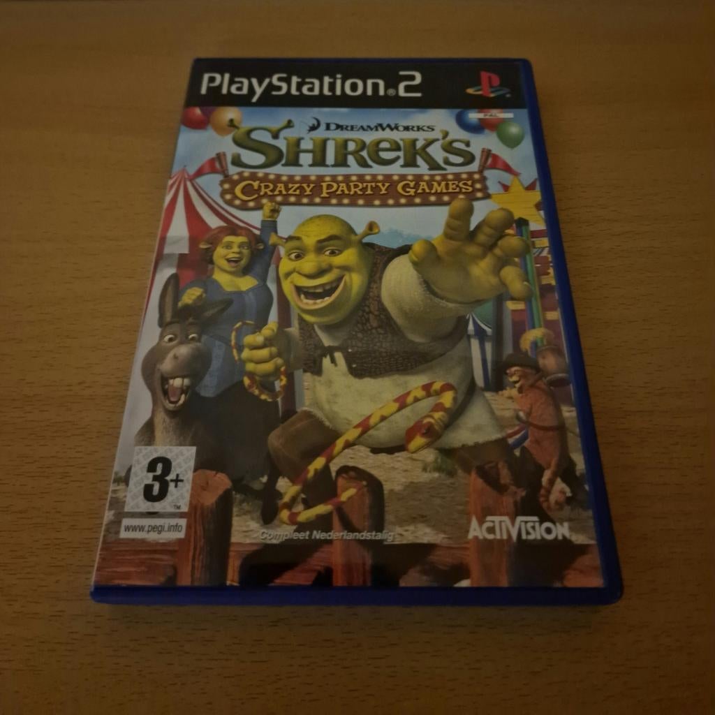 Jeux Shrek's Crazy Party (PAL PS2), Consoles de jeu & Jeux vidéo, Jeux | Sony PlayStation 2, Enlèvement ou Envoi, 1 joueur, Autres genres
