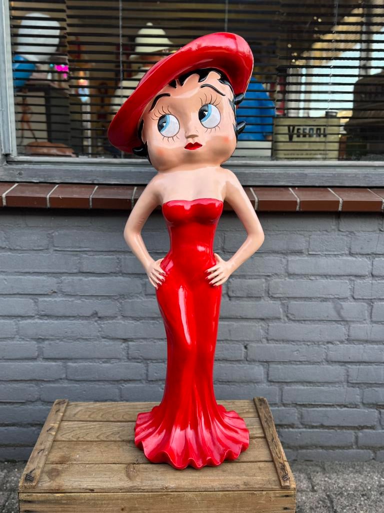 Robe rouge Big Betty Boop Image, Enlèvement, Comme neuf