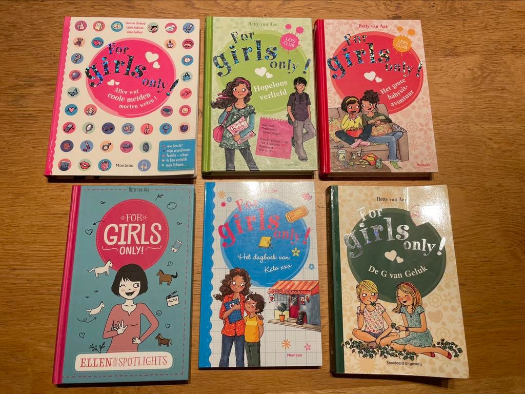 Boeken For Girls Only, Boeken, Ophalen, Zo goed als nieuw, Hetty van Aar, Fictie