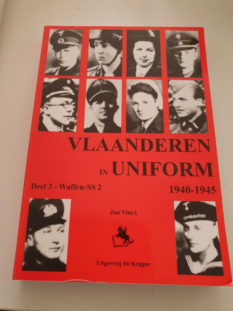 Jan Vincx - Deel 3 : Waffen-SS 2 VLAANDEREN IN UNIFORM 1940-, Boeken, Oorlog en Militair, Zo goed als nieuw, Ophalen of Verzenden