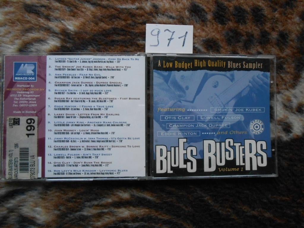 CD Blues Busters volume 1, Ophalen of Verzenden, Gebruikt, Blues