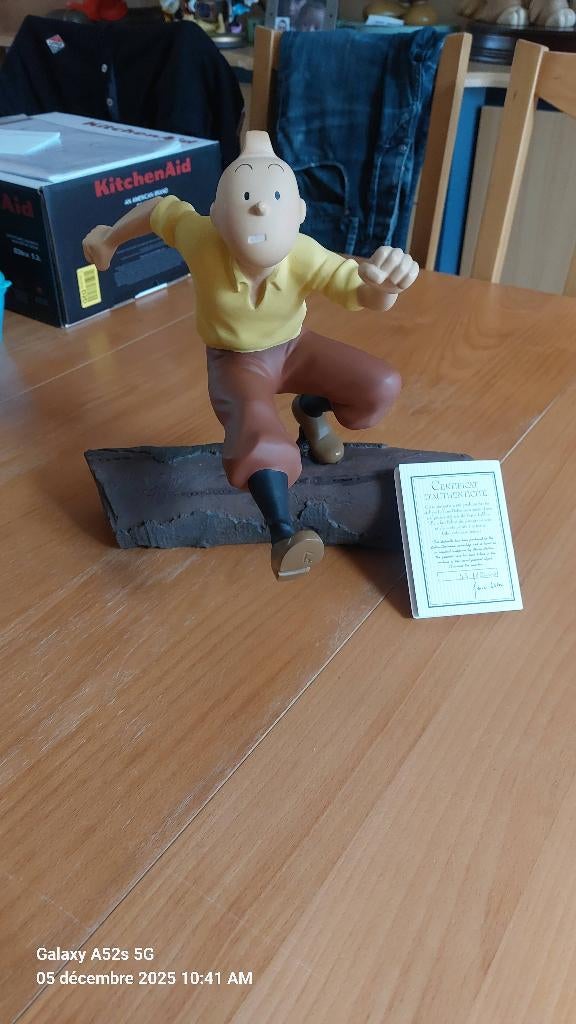 Tintin tronc d'arbre.  Leblon Delienne, Enlèvement ou Envoi, Comme neuf, Autres types