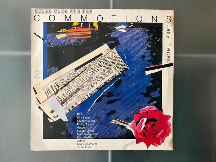 Vinyle 33 tours-Lloyd Cole and The Commotions-Easy Pieces, Ophalen of Verzenden, Gebruikt, 12 inch