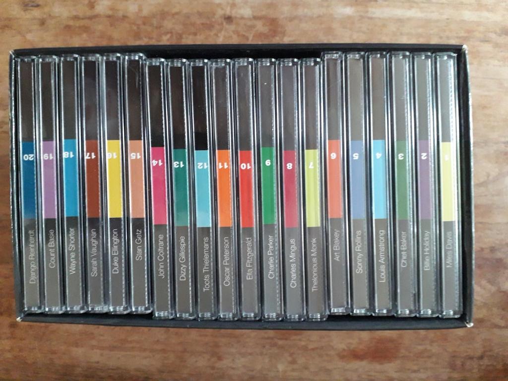 20 cd box De Morgen First Class Jazz, Ophalen of Verzenden, Gebruikt, Jazz en Blues, Boxset