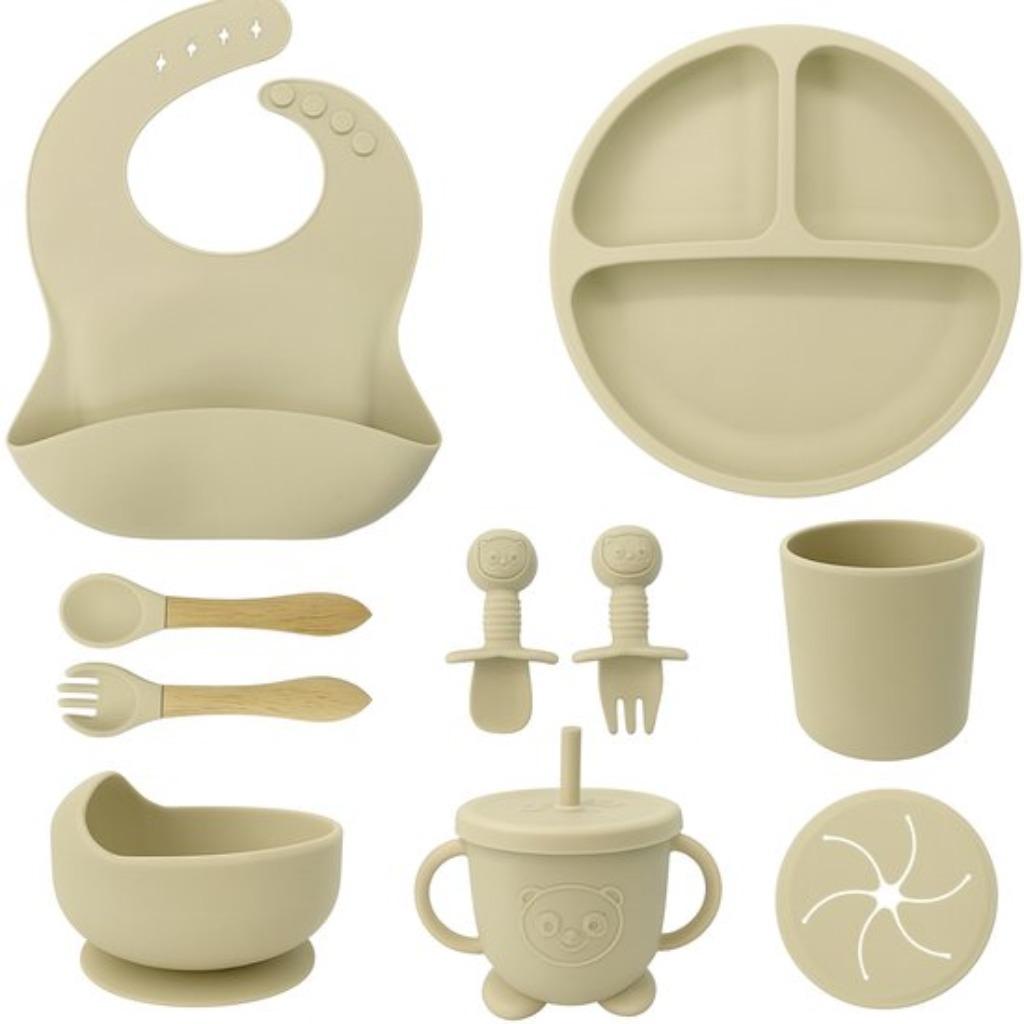 Siliconen servies set voor baby's en peuters (BPA-vrij), Kinderen en Baby's, Ophalen of Verzenden, Nieuw, Overige typen