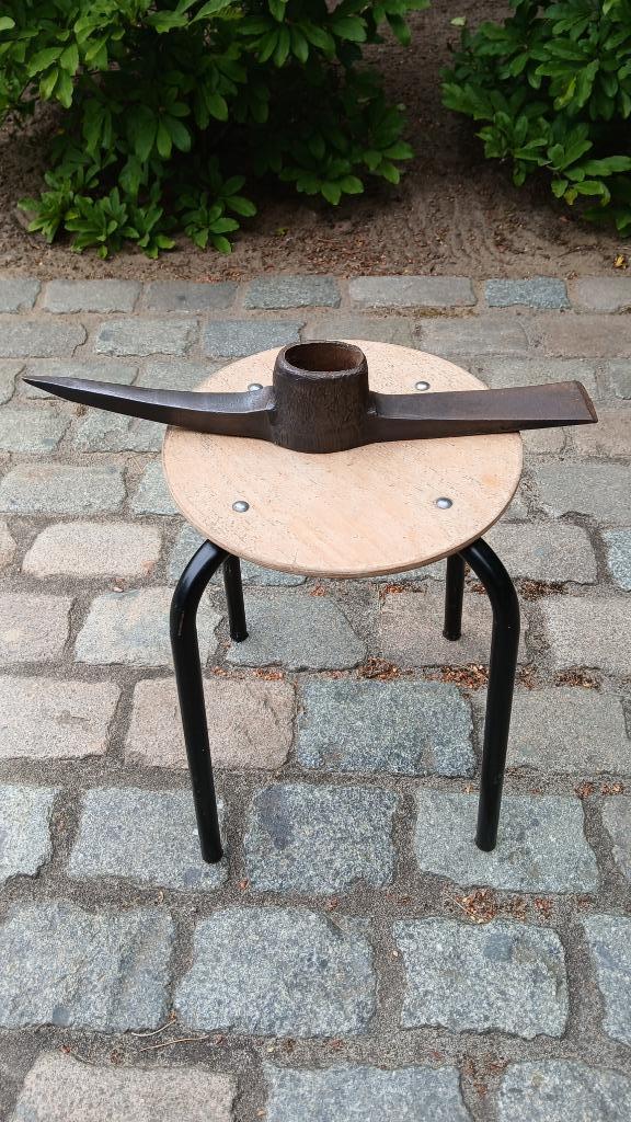 oud pikhouweel,2 1/2 kg-47,5 cm-perfecte staat, Jardin & Terrasse, Outils à main, Enlèvement, Utilisé, Pioche