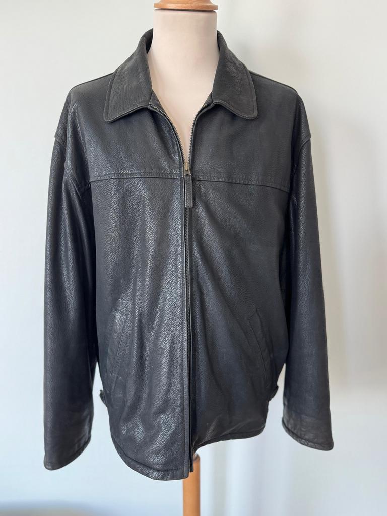 Veste en cuir noire Enato 54, Enlèvement ou Envoi, Comme neuf