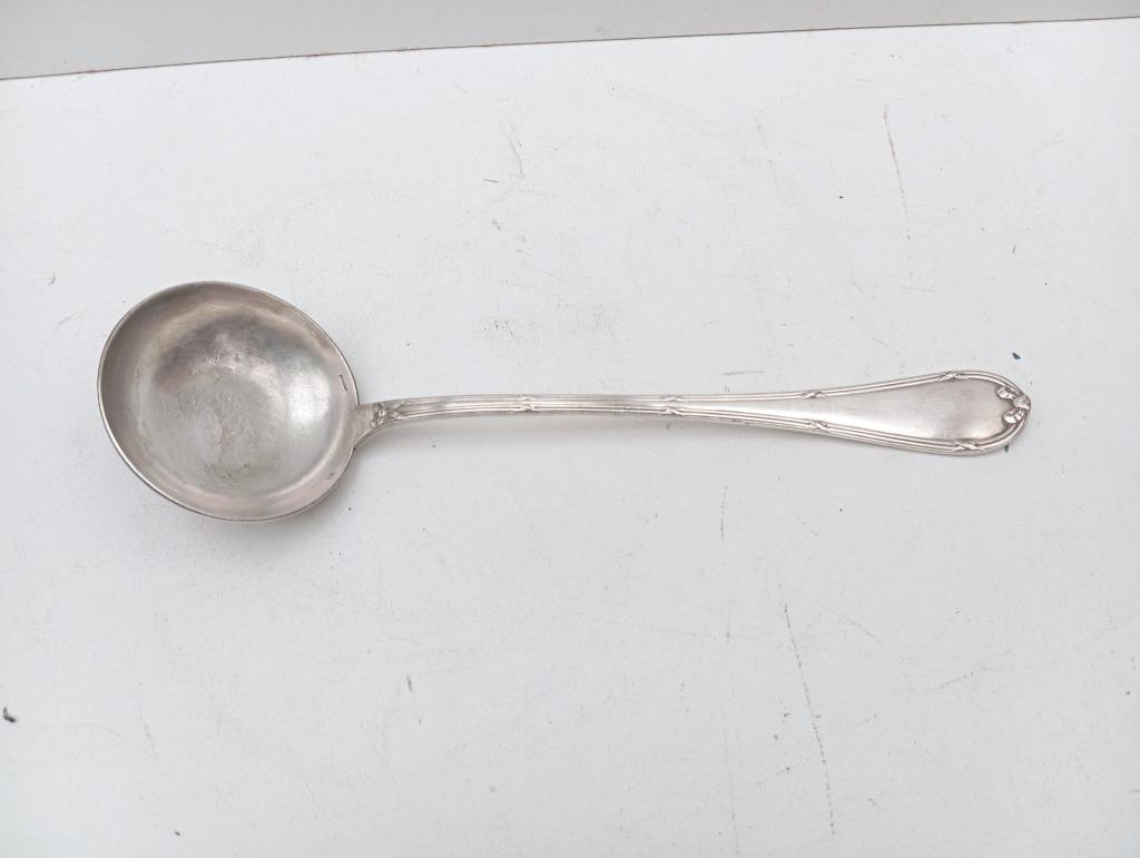 pollepel CHRISTOFLE zilver 264 gram soeplepel jaren 30, Antiek en Kunst, Ophalen of Verzenden, Zilver