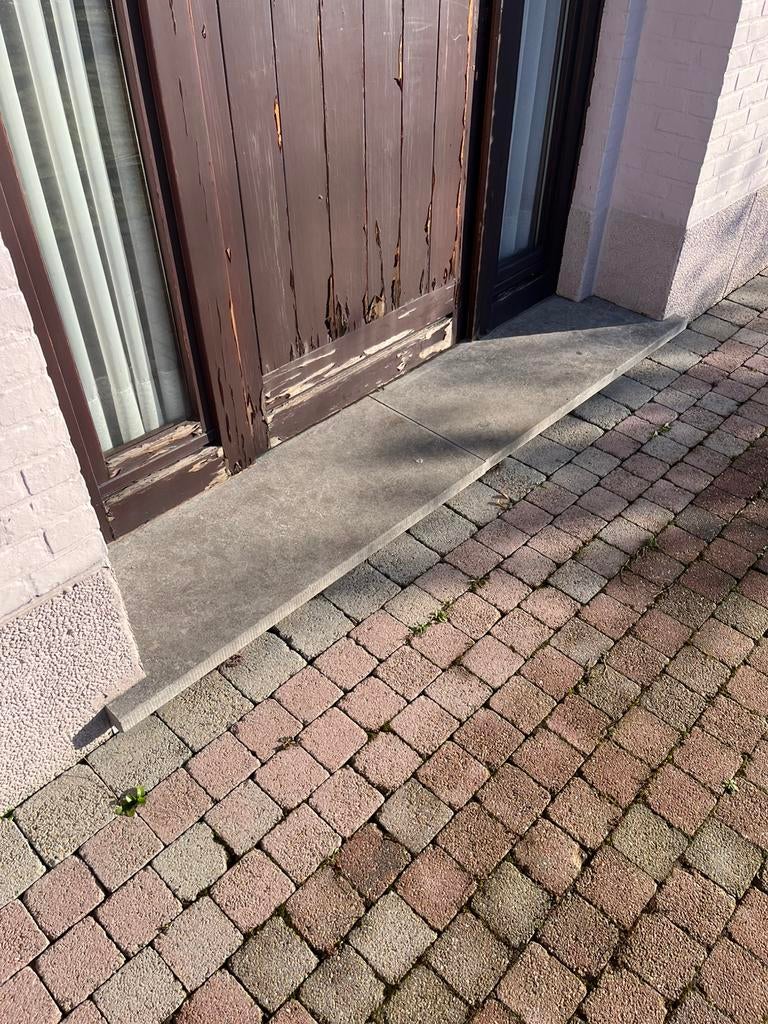 Raamdorpels blauwe steen, Ophalen, Gebruikt, Natuursteen, Overige typen