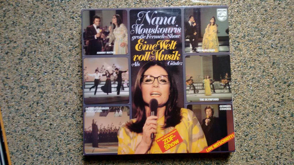 Lp's van Nana Mouskouri (label Philips), Ophalen, Gebruikt, 12 inch