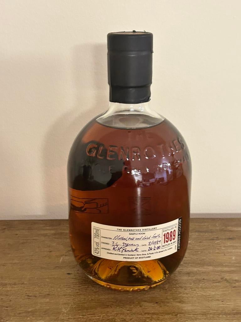 Single Malt Whisky - Glenrothes Vintage 1989, Verzamelen, Ophalen, Vol